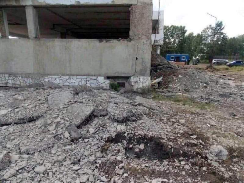 В 5 военном городке города Канска осуществляется ремонт здания под дошкольное учреждение